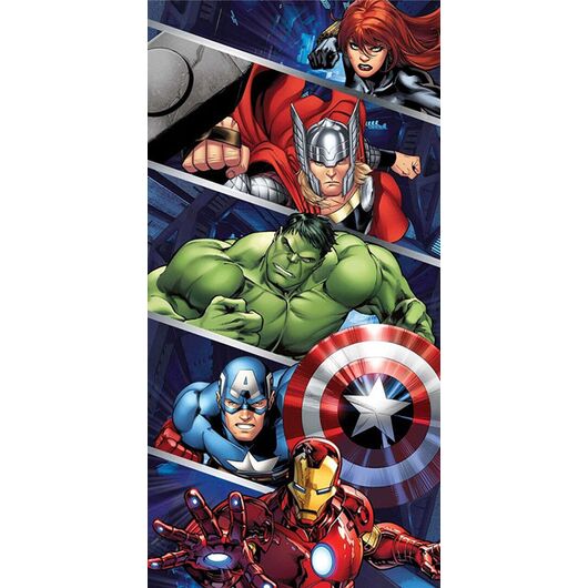 Telo Mare Poliestere Marvel Avengers 70x140cm