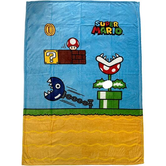 Coperta in Pile Super Mario 130x180cm