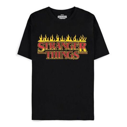 T-Shirt Stranger Things Fire Logo L TS034153STT-L