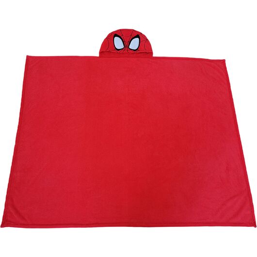 Coperta in Pile con Cappuccio Marvel Spider-Man
