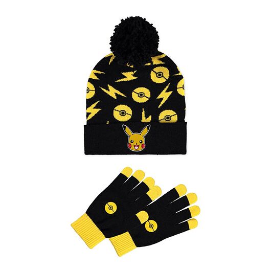 Hat + Gloves Pokemon Pikachu Classic GS625363POK