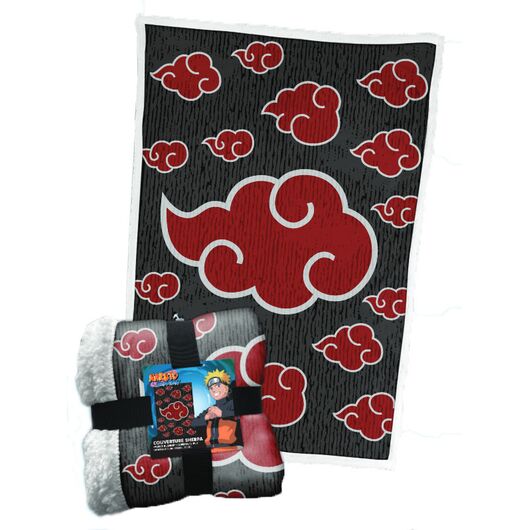 Coperta Sherpa Naruto Shippuden Logo Akatsuki