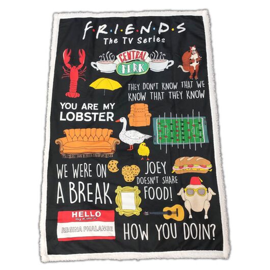 Coperta Sherpa Friends