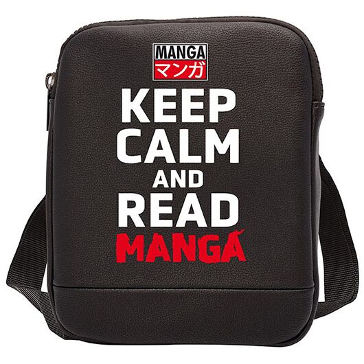 Borsello Keep Calm Read Manga TGGBAG004