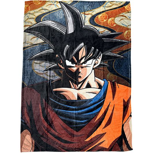 Coperta in Pile Dragon Ball Goku 130x180cm