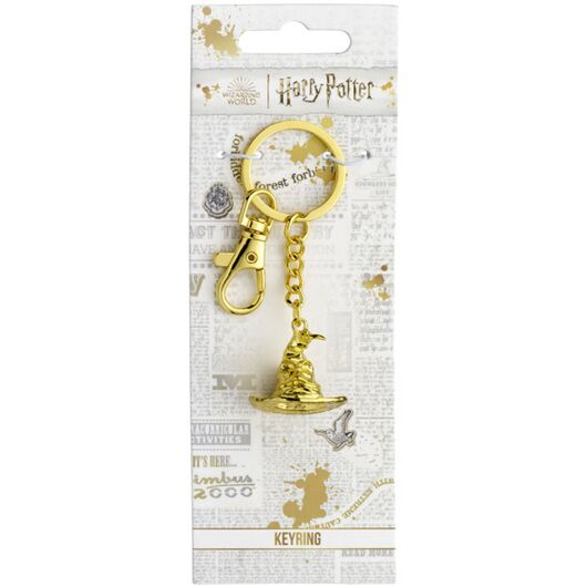 Portachiavi Harry Potter Cappello Parlante Gold