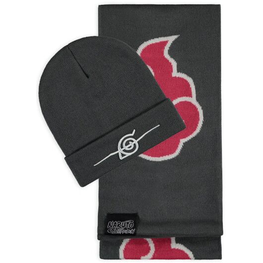 Hat + Scarf Naruto Shippuden BSC787332NRS