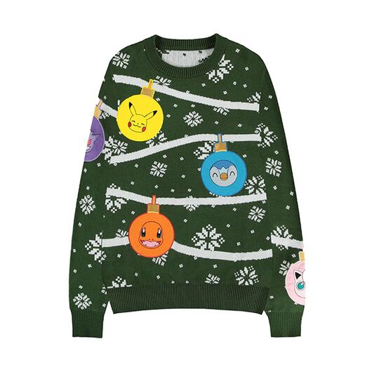 Maglione Natale Pokemon Xmas Balls L KW364155POK-L