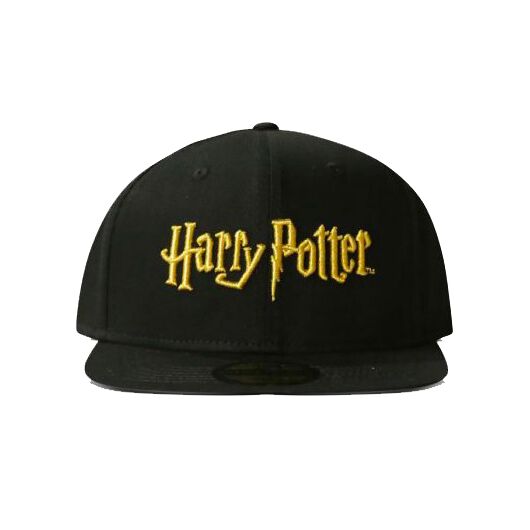Cap Harry Potter Black Golden Logo