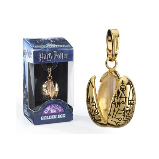Ciondolo Harry Potter Uovo D'Oro Lumos