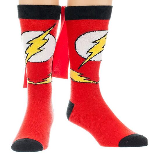 Calzini 1 Paio DC Comics Flash con Mantello