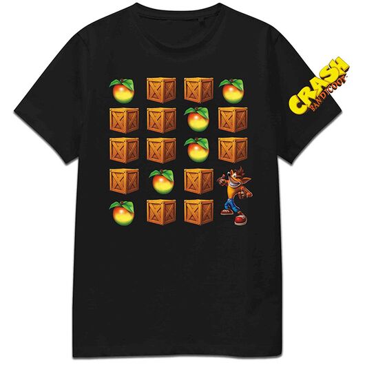 T-Shirt Crash Bandicoot Apple Crate Tee L NDCB010-L