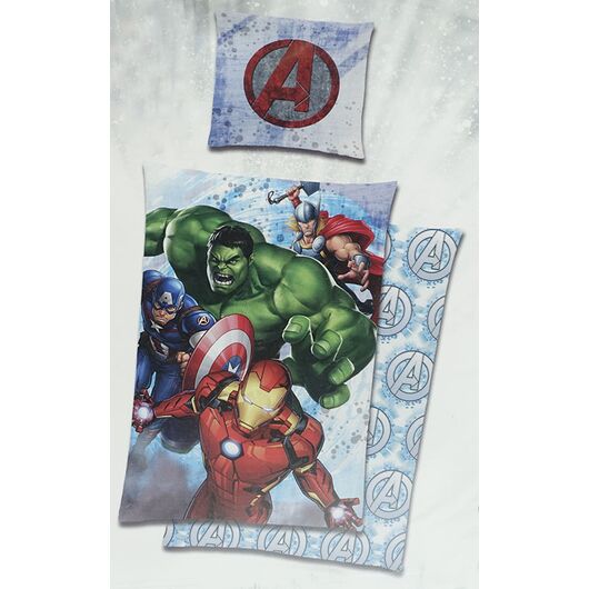 Copripiumino Singolo Cotone Marvel Avengers