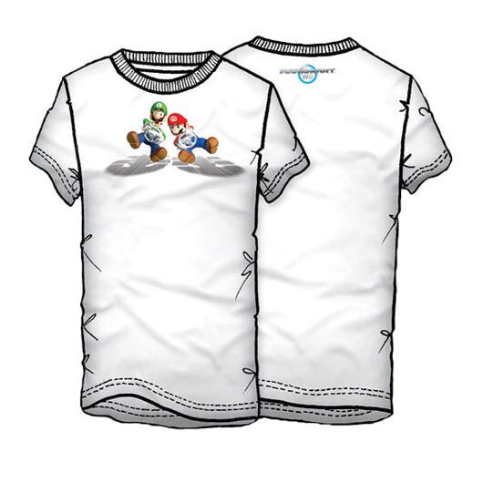 T-Shirt Mariokart WII L NI902513C - L