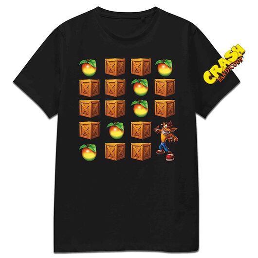 T-Shirt Crash Bandicoot Apple Crate Tee L NDCB010-L