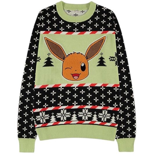 Christmas Sweater Pokemon Eevee L KW227234POK-L