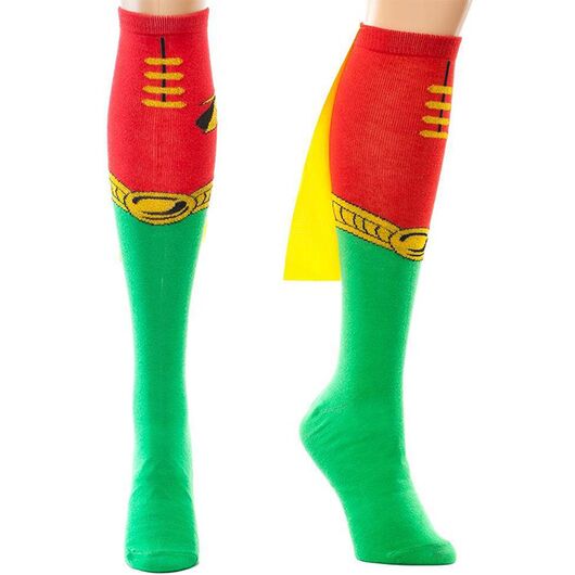 Calze DC Comics Robin con Mantello