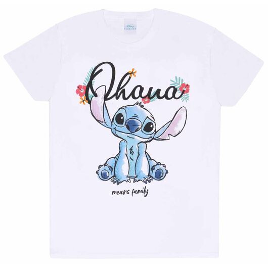 T-Shirt Disney Stitch Ohana Means Family XL DIS08747TSW1X