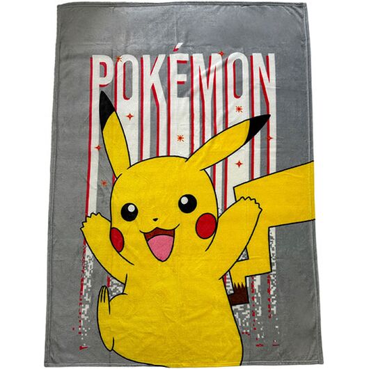 Coperta in Pile Pokemon Pikachu 130x180cm