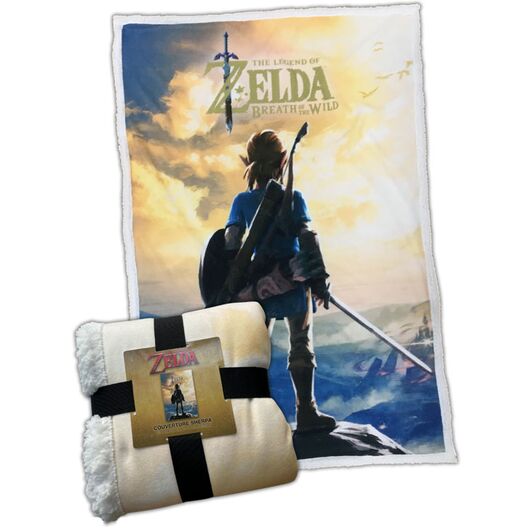 Coperta Sherpa The Legend of Zelda Breath of The Wild