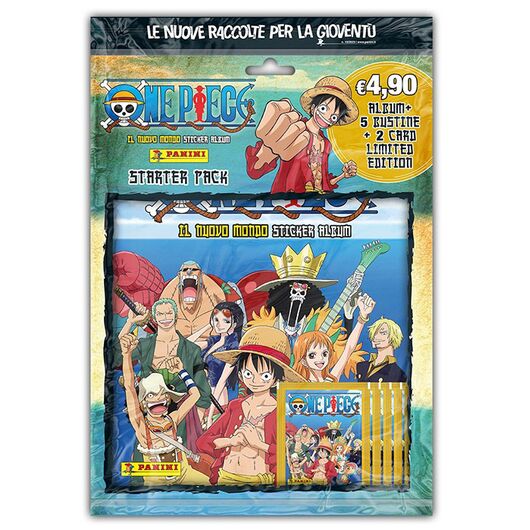 PANINI Stickers One Piece Starter Set 5.23094E+11