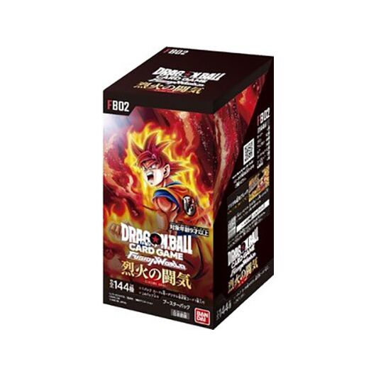 Dragon Ball Super Card Fusion World FB02 JAP Box 24 Buste