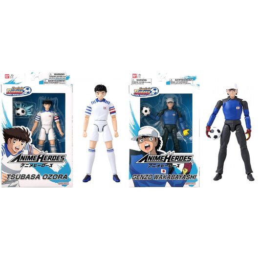 Captain Tsubasa Anime Heroes 17cm Assortimento T10966