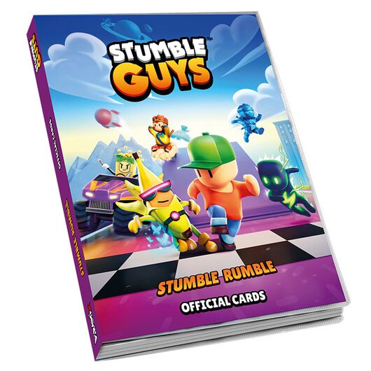 Stumble Guys Card Stumble Rumble Raccoglitore + 1 Busta