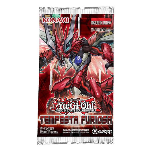 YUGI Tempesta Furiosa 1 Busta TCG202
