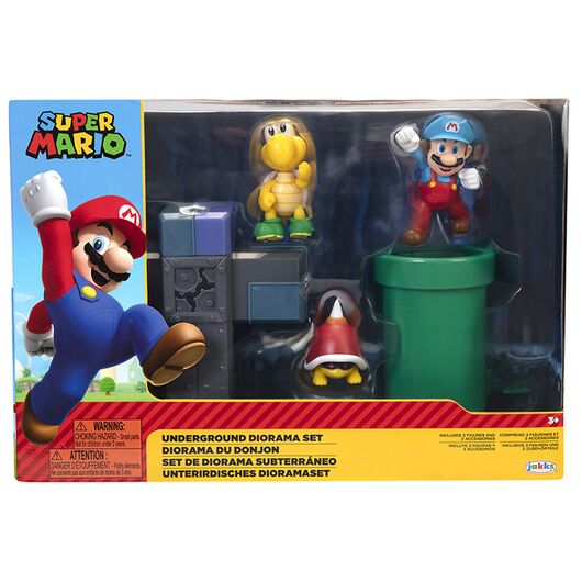Nintendo Super Mario Underground diorama set
