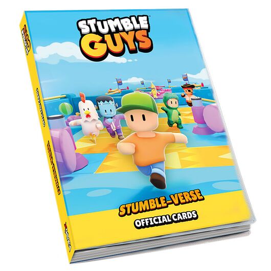 Stumble Guys Card Stumble-Verse Raccoglitore+1Busta+Magazine