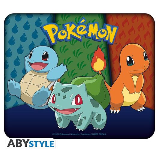 Mousepad Pokemon Starters Kanto