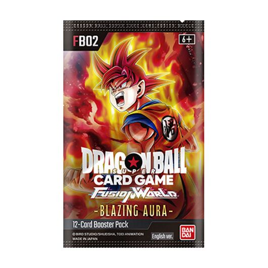 Dragon Ball Super Card Fusion World FB02 EU 1 Busta