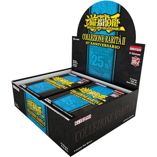 YUGI Collezione Rarita' II 25th Anniversario Box 24 Buste YU18403-BOX