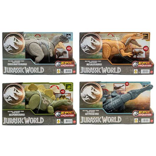Jurassic World Ruggito Selvaggio Dinosauro Ass.to MAT HLP14