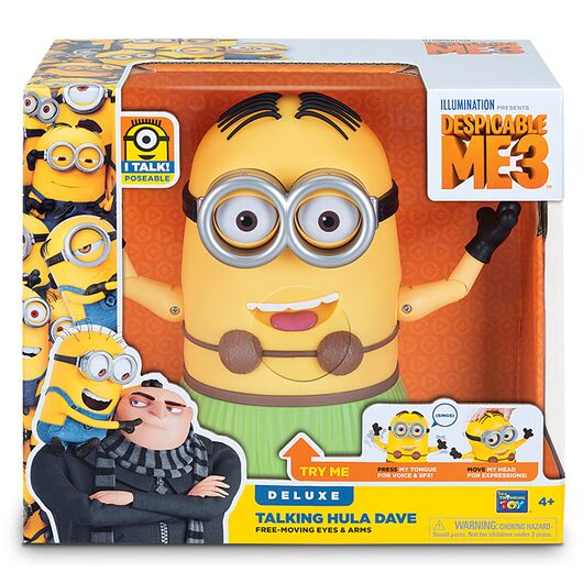 Despicable Me 3 Talking Hula Dave 20270A