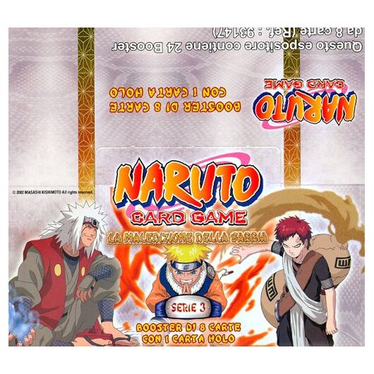 Naruto Maledizione della Sabbia 24 Buste