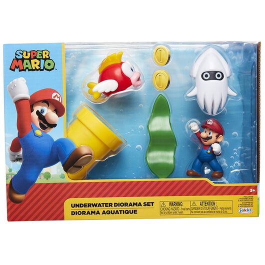 Nintendo Super Mario Underwater diorama set