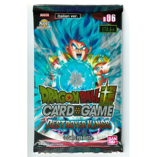 Dragon Ball Super Card Destroyer Kings Set B06 1 Busta M02385