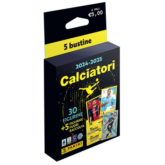 PANINI Starter Set Calciatori 2024-25 Album + 4 Bustine 8.0227E+11