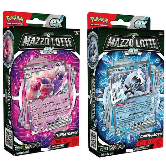 Pokemon Mazzo Lotte EX Tinkaton Ex / Chien-Pao Ex PK60294-I