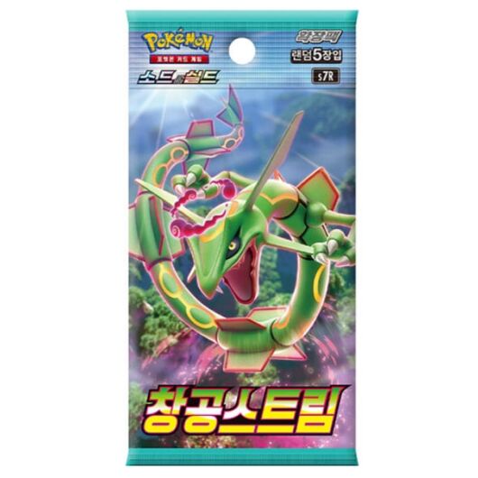 Pokemon Sword and Shield - Blue Sky Stream 1 Booster Pack (Korean Version)