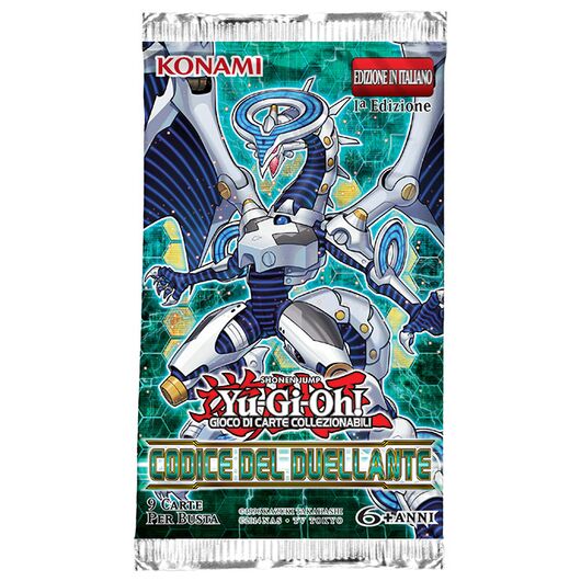 YUGI Codice del Duellante 1 Busta TCG214