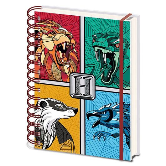 Taccuino A5 Harry Potter Hogwarts Houses