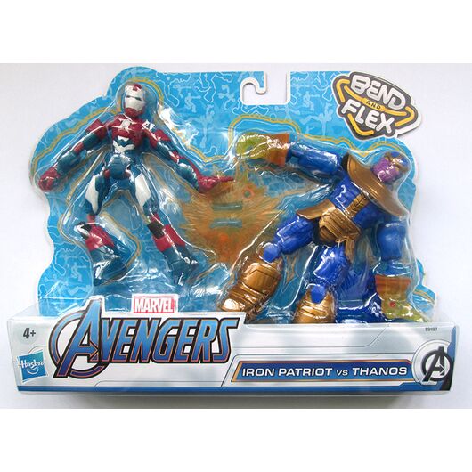 Figure Marvel Avengers Bendy Dual Pack E91975L0