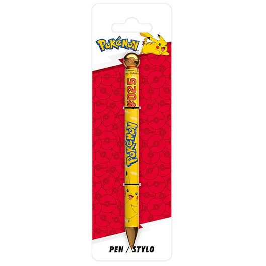 Penna Pokemon Pikachu 3D Pokeball