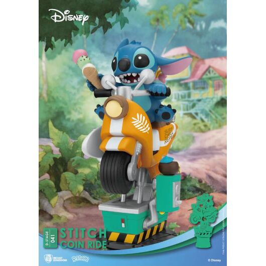 D-Stage Disney Stitch Coin Ride 041 97413