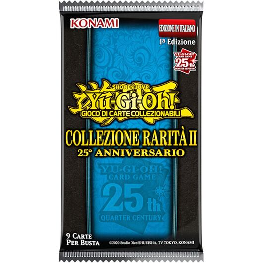 YUGI Collezione Rarita' II 25th Anniversario 1 Busta YU18403-I
