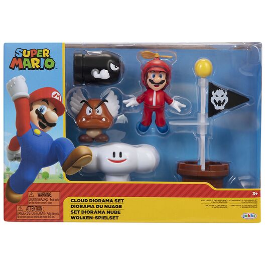 Super Mario Cloud Diorama Set 5pz 401994