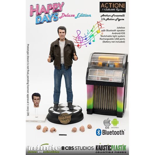 INFINITE Fonzie with Jukebox Deluxe Scala 1:6 89935
